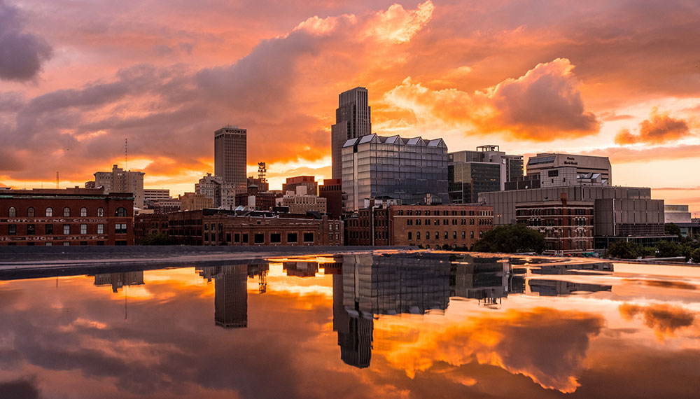 tall buildings in the omaha skyline