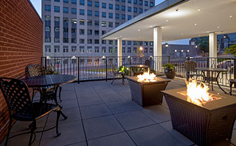 Lobby, Firepits, Cottonwood